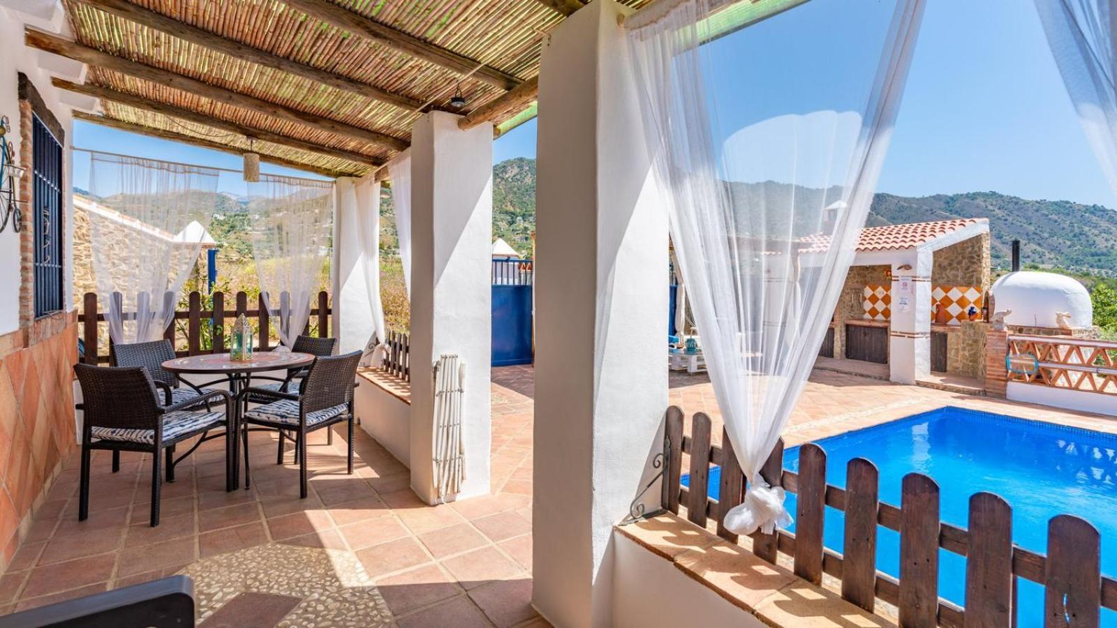 Вилла Cortijo El Mirador Frigiliana By Ruralidays Экстерьер фото