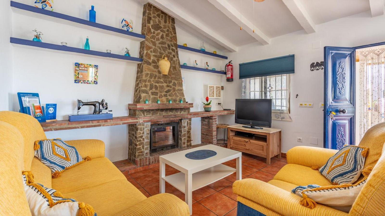 Вилла Cortijo El Mirador Frigiliana By Ruralidays Экстерьер фото